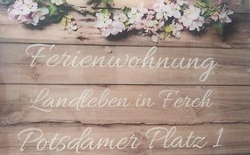 FeWo Landleben in Ferch